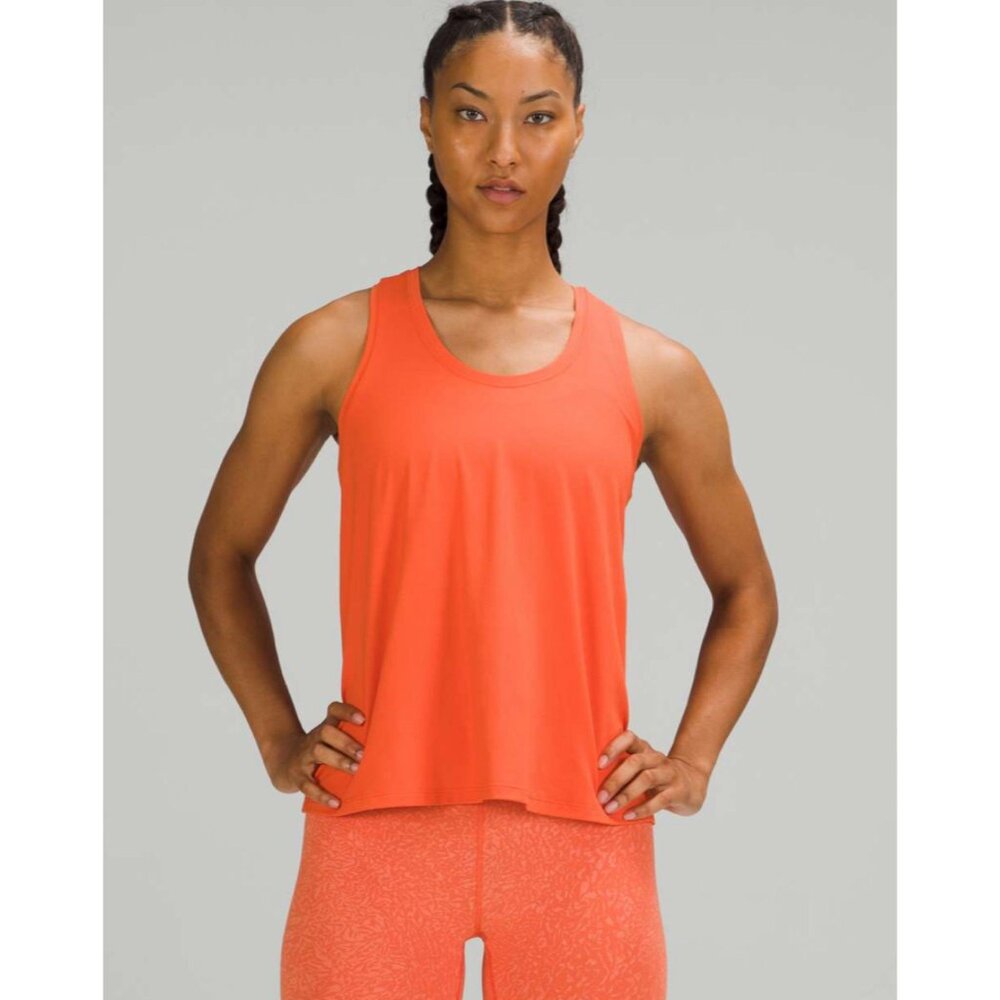 Lululemon Essential Tank Top Train Warm Coral